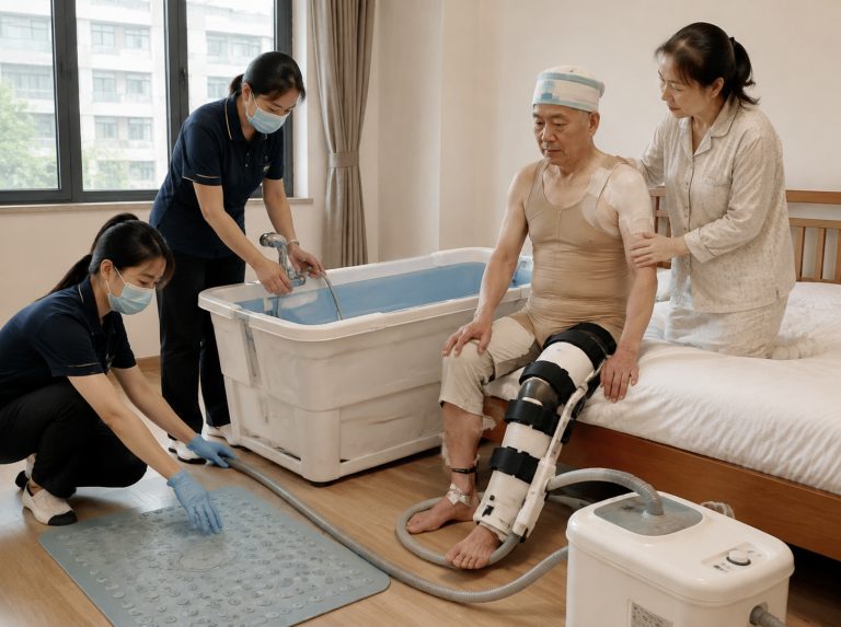 黄浦区术后康复居家助浴服务